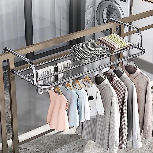 Foldable 7 Bar Clothes Airer Indoor - Image 6