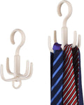 Space-Saving Tie Hanger, Small Space Storage and Organizer, 2 Piece Set by Unknown
