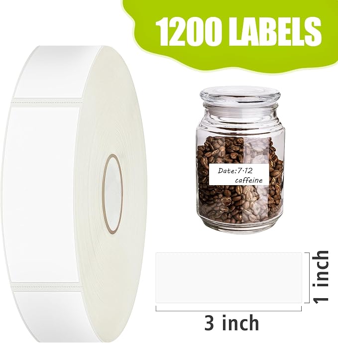 1200 Blank Removable Freezer Labels - Image 3
