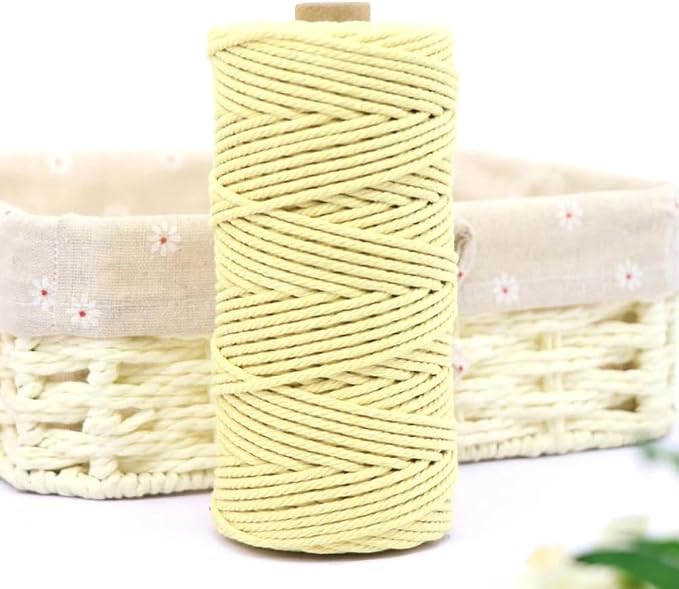2/3/4mm Twine Cotton Colored Bakers Twine 109Yard Macrame Cord by Unknown