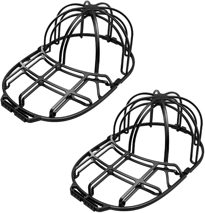 2 Pack Hat Washer Cage, Ball Cap Washing Frame Hat Cleaner Holder Protector by Unknown