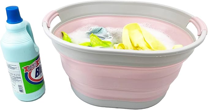 SAMMART 23L Collapsible Plastic Laundry Basket - Image 6
