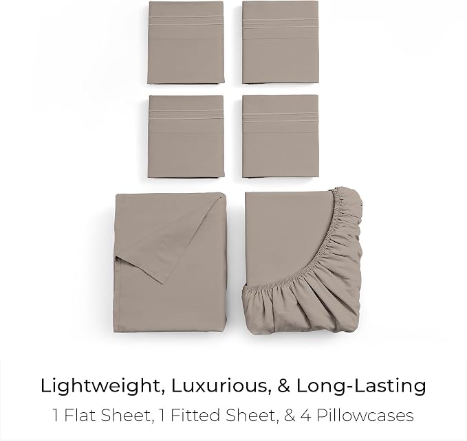 Mellanni California King Sheet Set - Image 3