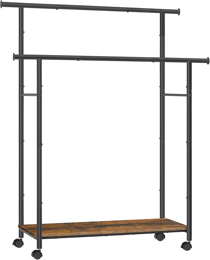 SONGMICS Double-Rod Clothes Rack by SONGMICSbySONGMICSHOME