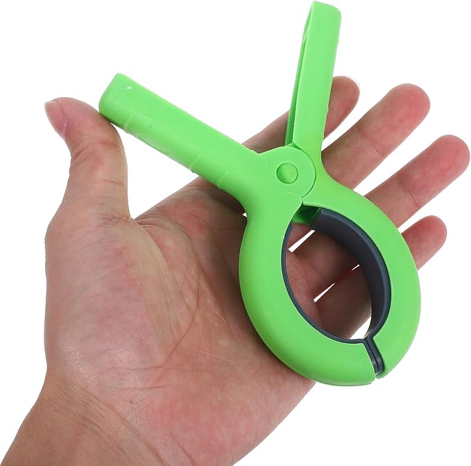 8pcs Windproof Non-Slip Clothes Clips Set, Large Plastic Clothespins - Image 4