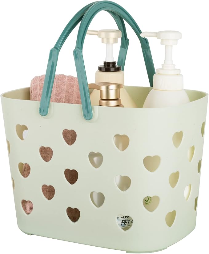 Anyoifax Portable Shower Caddy Tote Plastic Storage Basket by Anyoifax