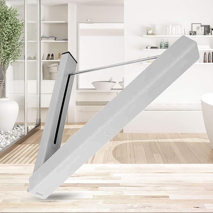 Drying Rack Household Retractable Wall Hanger Stainless Steel Folding Invisible - Image 5