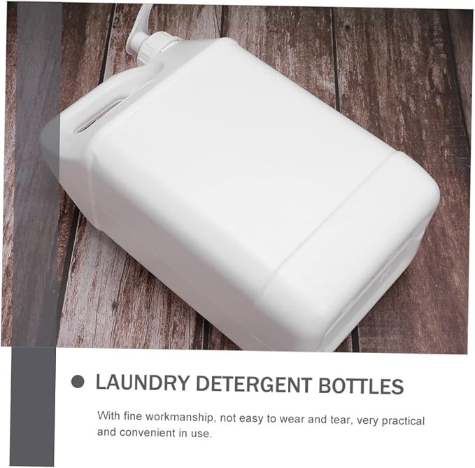 Mikinona 1 Gallon Pitcher Refillable Soap Dispenser 4l Laundry Pump Bottle - Image 2
