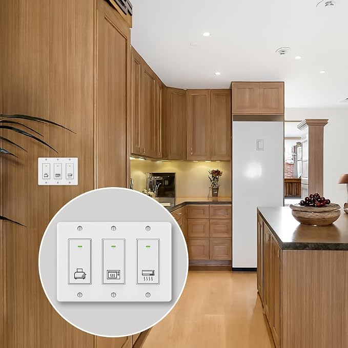 600 Pcs Light Switch Sticker Labels, 31 Designs Transparent Switch ID Stickers - Image 6