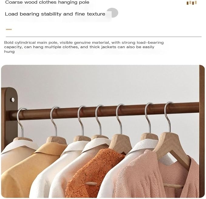 Drying Racks Coat Rack Floor-Standing Clothes Rack Living Room Household - Image 4