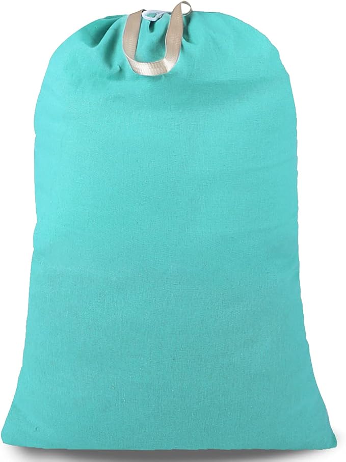 Heavy Duty Laundry Bag with Drawstring and Handle, Extra Large Travel Dirty by SANFERGE