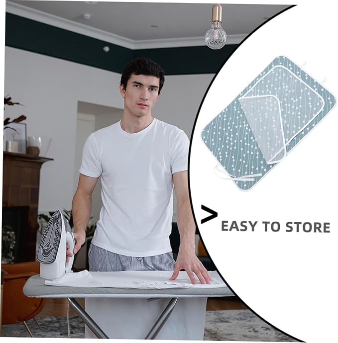 Unomor Foldable Heat Resistant Ironing Mat Portable Insulating Iron Pad - Image 3