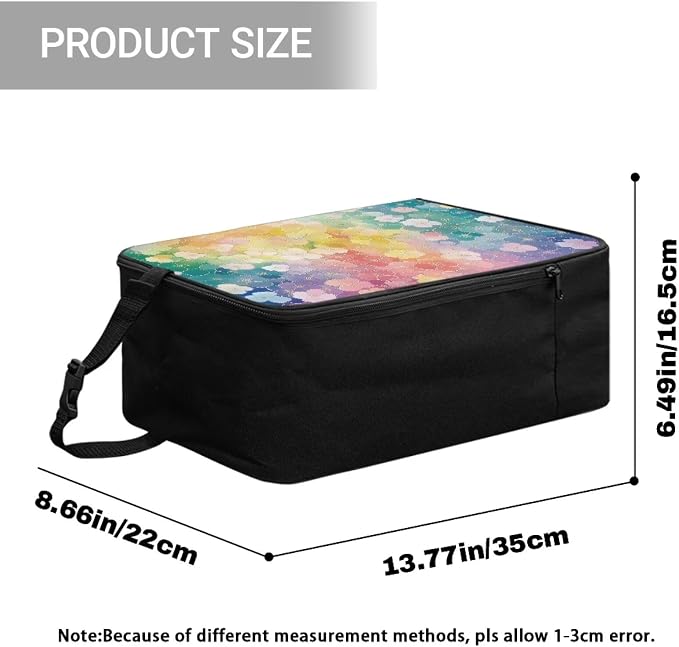 Universal Steamer Case Watercolor Daisy Zippered Protective Pouch - Image 7