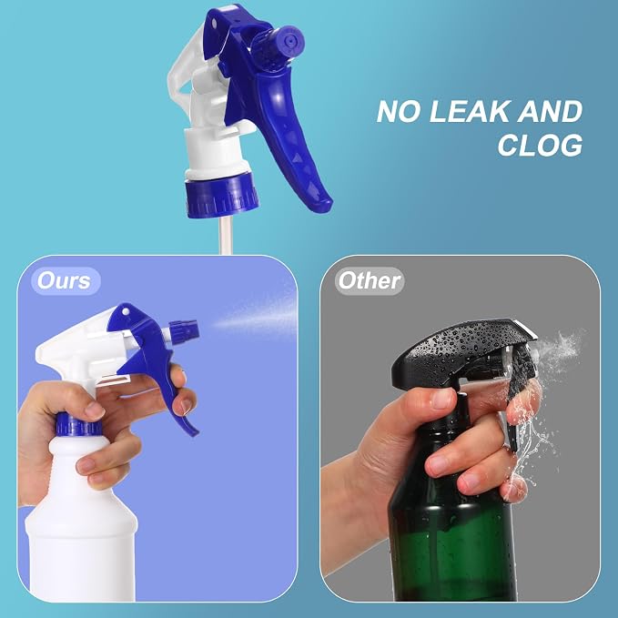 10 Pack Spray Bottles 16 Oz Empty Water Spray Bottles - Image 3