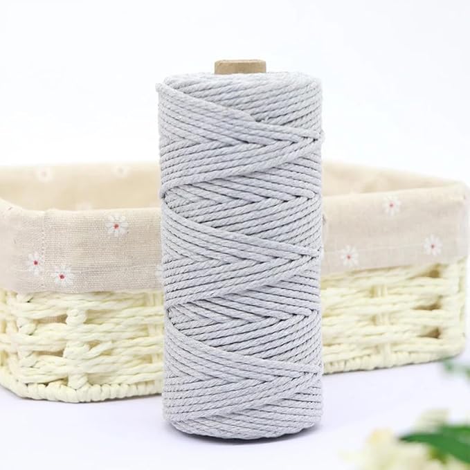 2/3/4mm Twine Cotton Colored Bakers Twine 109Yard Macrame Cord by Unknown