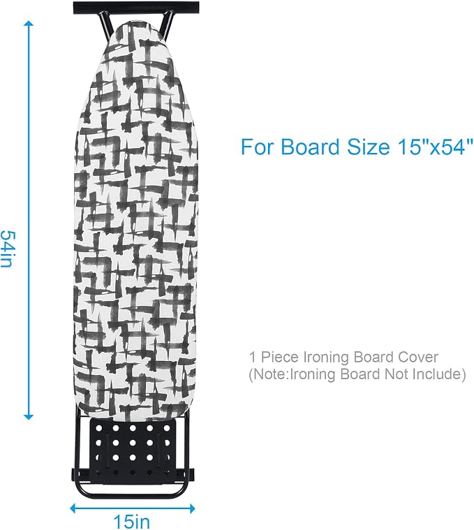 BNDX Ironing Board Cover, Stain Resistant & Durable Scorch, 2 Click Buckles - Image 5