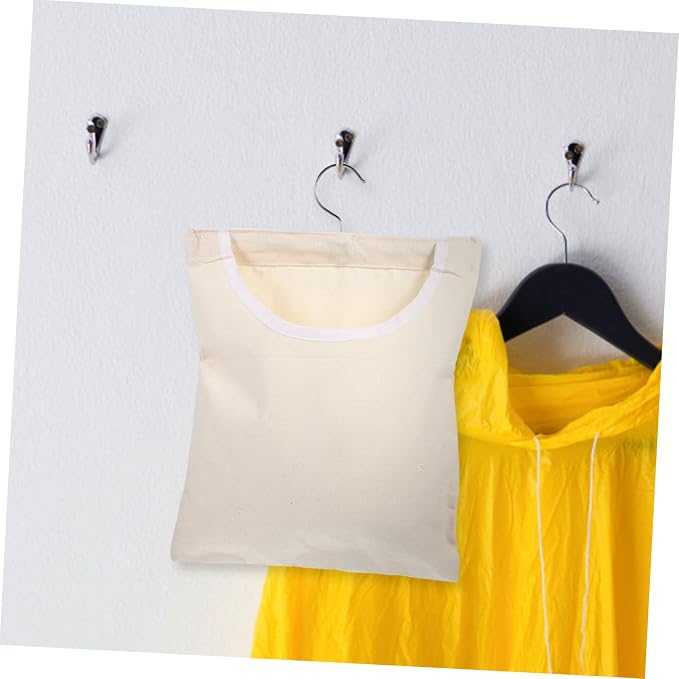 ABOOFAN Hanging Clothespin Bag Hook Portable Laundry Storage Bag - Image 8