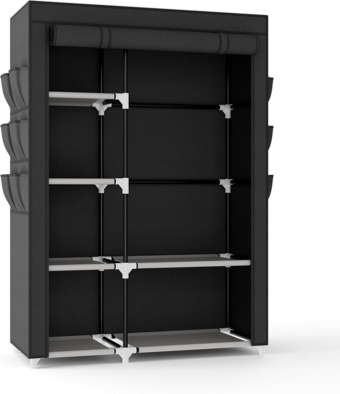 VTRIN Wardrobe Closet, 41.7 Inch Wide Portable Closets - Image 8