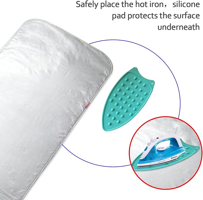 Ironing Mat, Extra Large Thickened Ironing Blanket Portable Ironing Pad - Image 5