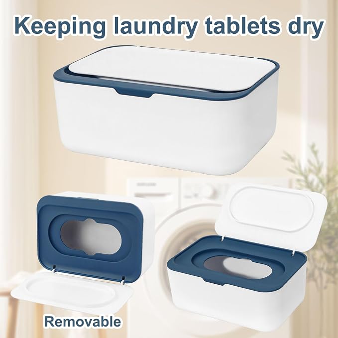 Dryer Sheet Holder, Laundry Dryer Sheet Container - Image 2