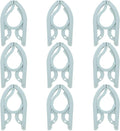 GLEAVI 9pcs Travel Folding Hangers Non-Slip Foldable Clothes Hanger Set by GLEAVI