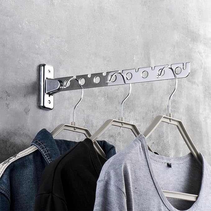 FAVOMOTO Folding Stainless Steel Clothes Hanger Hook - Image 6