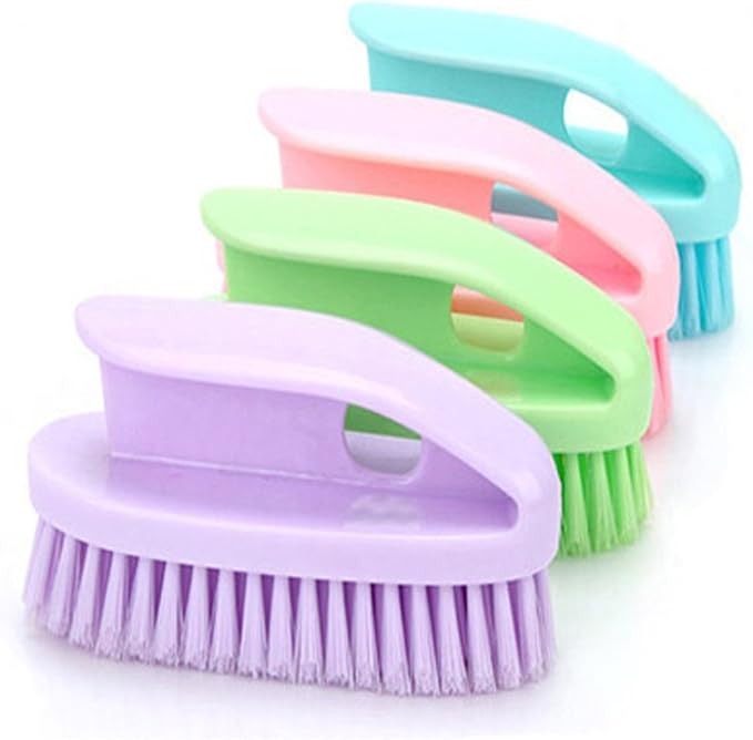4Pcs Household Plastic Clothes Shoes Laundry Scrub Brushes Cleaning Tool by mollensiuer