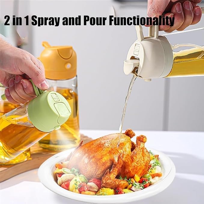 2 in 1 Oil Dispenser and Oil Sprayer, Oil Sprayer - Image 2
