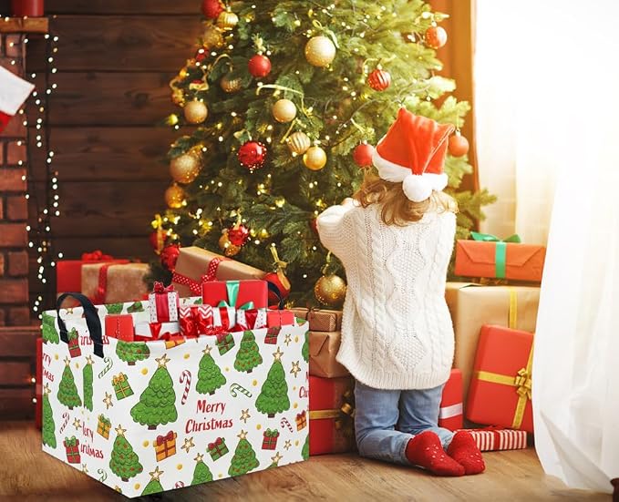 Rectangular Christmas Basket Tree Christmas Gift Baskets - Image 3