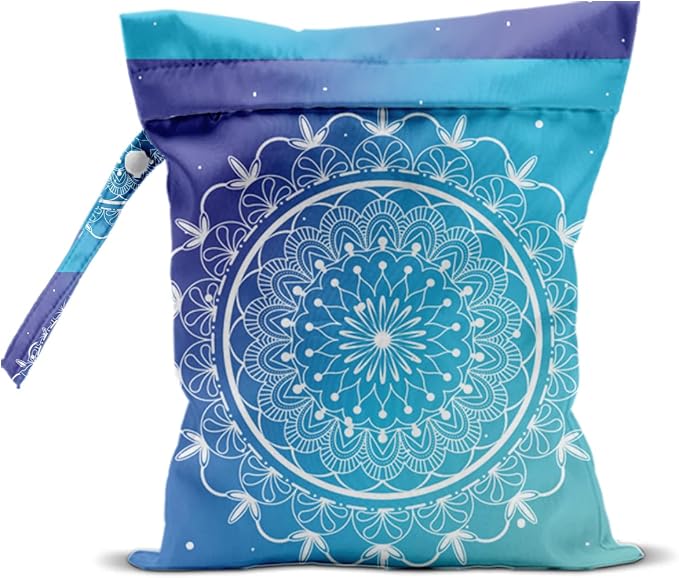 Mandala Large Wet Bag Travel Laundry Bags by WETDNGQI