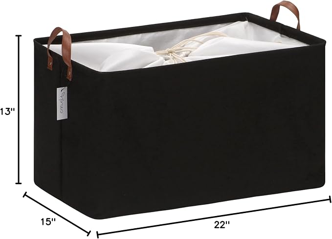 Hinwo 70L Extra Large Storage Bins, Closet Organizers and Storage, Foldable - Image 6