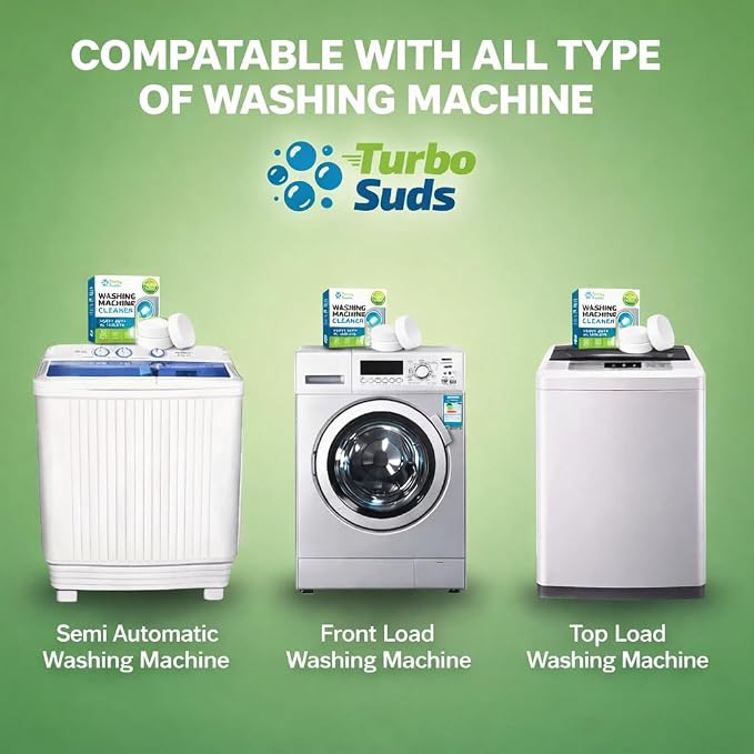 Washing Machine Cleaner Tablets XL – Heavy Duty Descaler and Deodorizer Tablets - Image 4