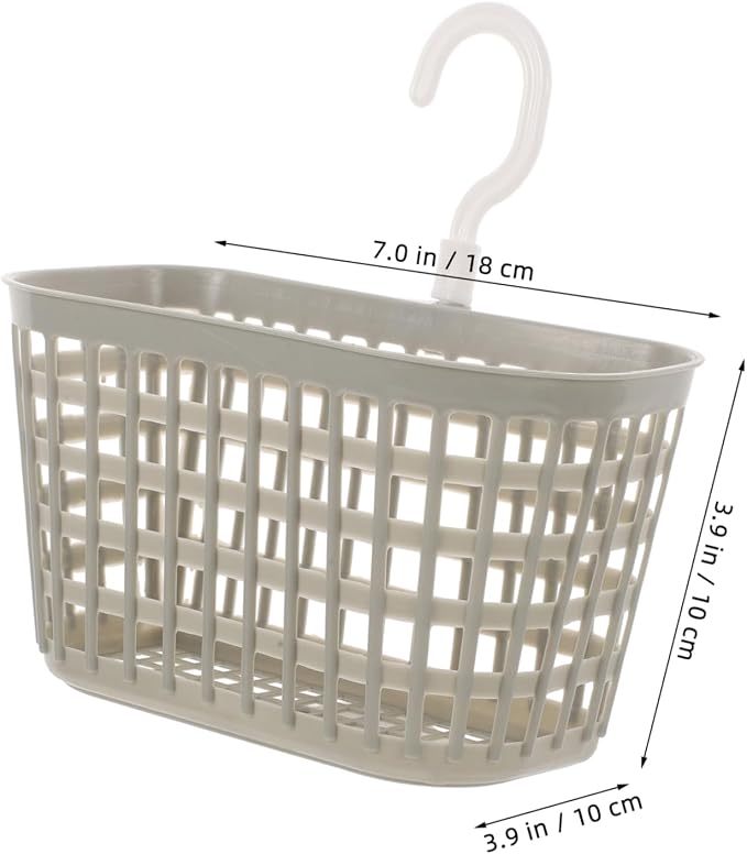 LIFKOME Rotatable Hook Storage Hanging Basket Plastic Kitchen Bathroom - Image 2