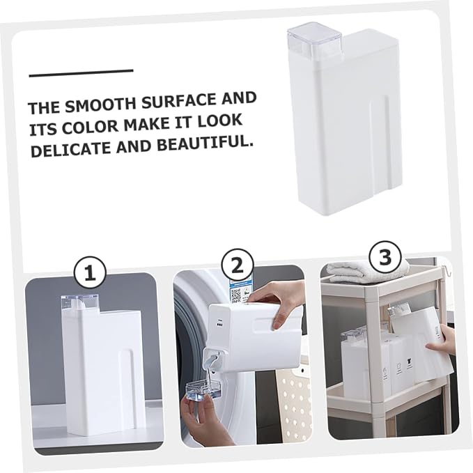 Reusable Soap Dispenser Capacity Laundry Storage Container - Image 7