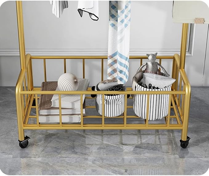 Corner Coat Rack Floor-Standing Bedroom Hanger - Image 4