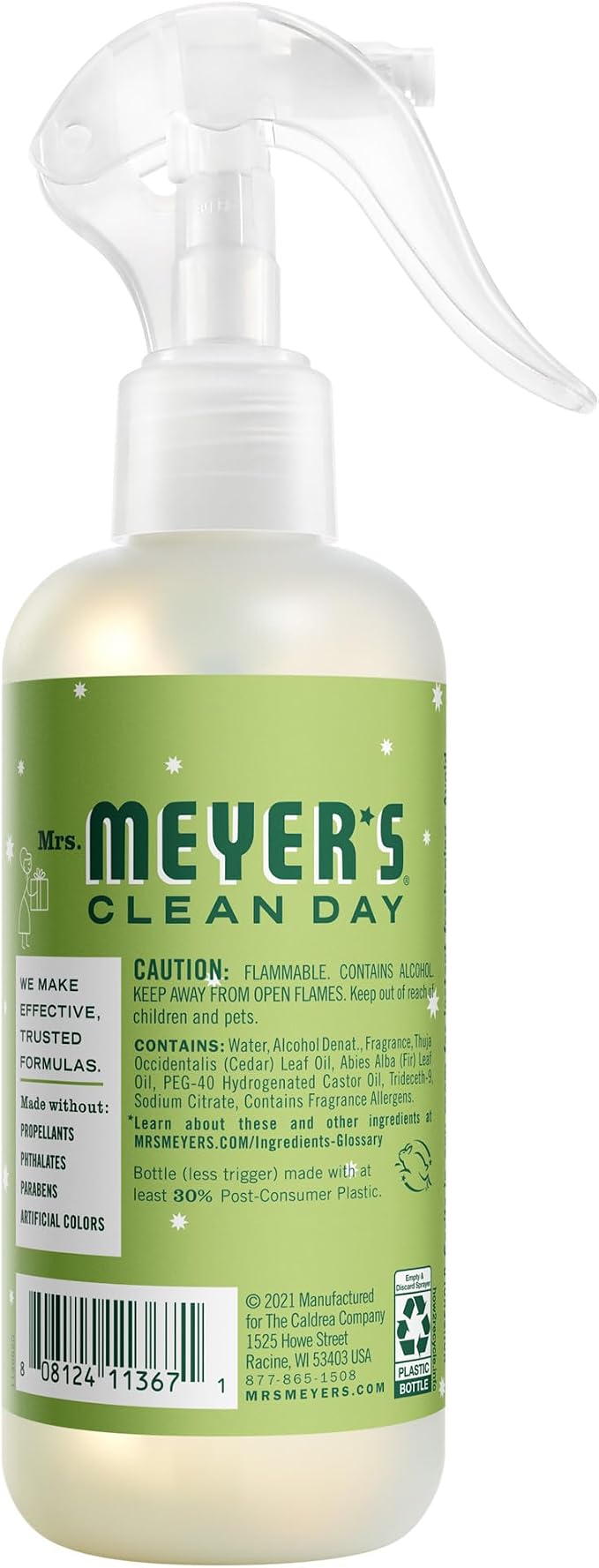 MRS. MEYER'S CLEAN DAY Room Spray, Iowa Pine Scent, 8 Fl Oz Bottle - Image 2