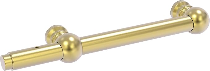 Traditional style Extendable Valet Rod Satin Brass by AlliedBrass