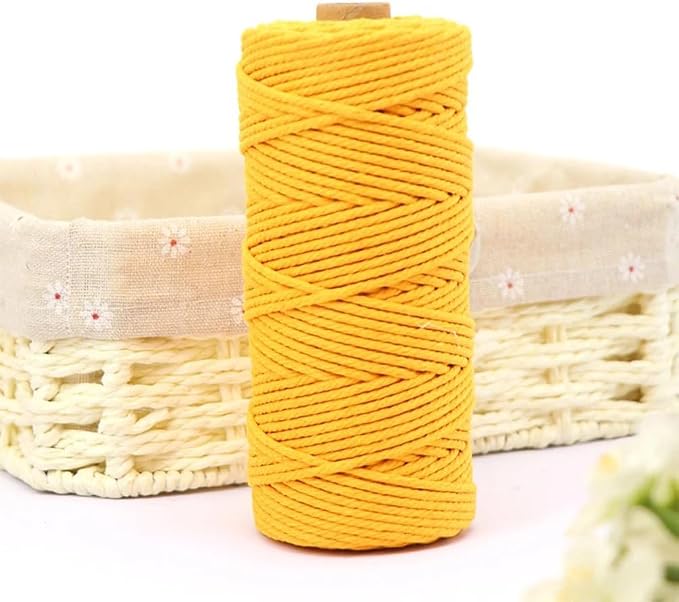 2/3/4mm Twine Cotton Colored Bakers Twine 109Yard Macrame Cord by Unknown
