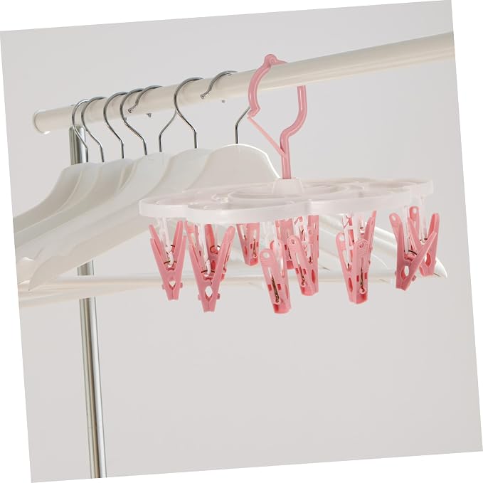 1pc Windproof Drip Hanger for Socks and Underwear Sturdy Clip Rack High Bending - Image 7