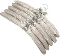 Hanger 5PCS Coat Satin Padded Clothes Silk Wrapped Display Sponge Hangers by Unknown