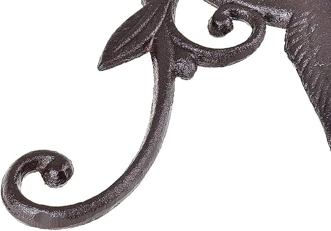 DEWEL Iron Plant Hangers, Outdoor Hanging Baskets - Image 7