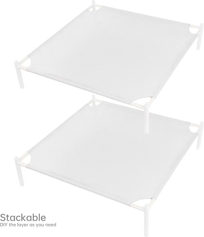 4-Layer Stackable Laundry Drying Rack, Mesh Clothes Drying Rack, Herbs & More - Image 5