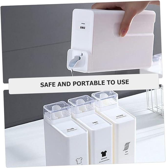 Reusable Soap Dispenser Capacity Laundry Storage Container - Image 9