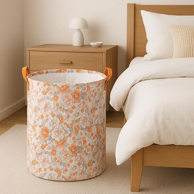 RENVA Foldable Waterproof 45 Liter Capacity Laundry Basket - Image 2