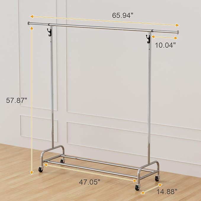 Standard Clothing Garment Rack - Image 2