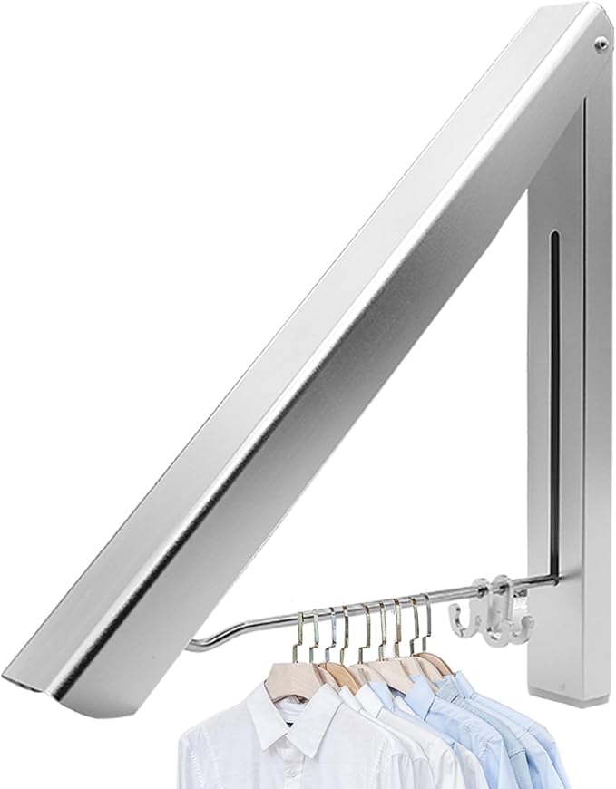 IN VACUUM Drying Racks for Laundry Foldable, Retractable Clothes Folding Indoor by ANBOO