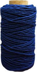 Maker's Craft Natural Macrame Cord 4mm X 109 Yards Twisted Dyed Colors by MakersCraft
