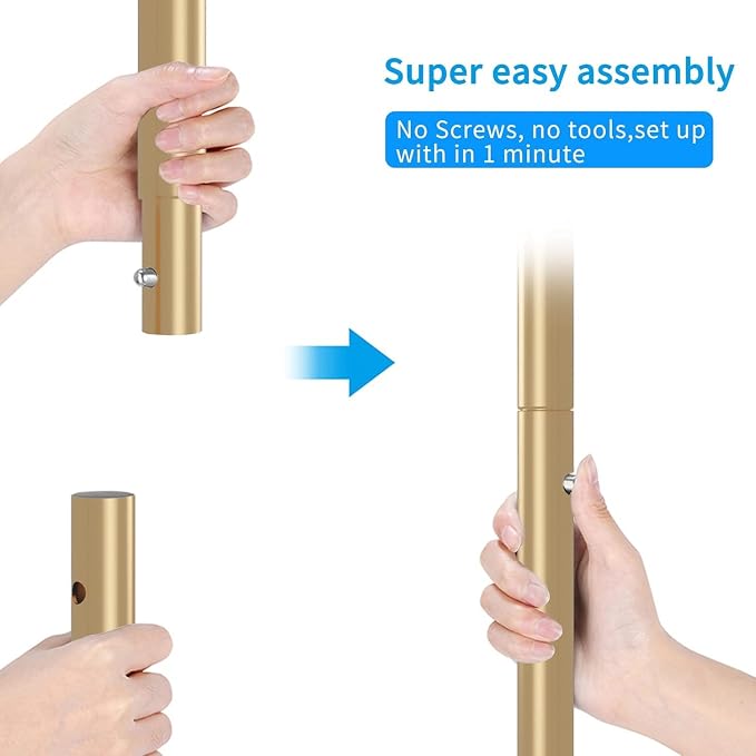Simple Trending Standard Clothes Garment Rack, Clothing Rolling Rack - Image 4