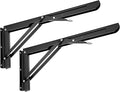 Sumnacon 2 Pcs 14 Inch Folding Shelf Brackets by Sumnacon