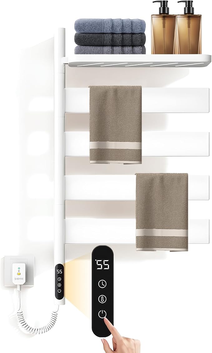Swivel Heated Towel Rack Electric Towel Warmer by Unknown